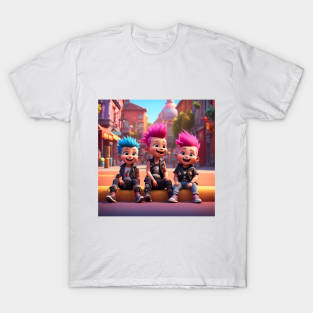 Punk Rock Toddlers T-Shirt